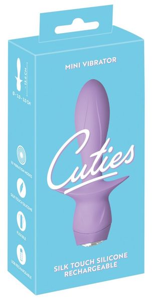 wibrator mini cuties fioletowy 4 usb zdjęcie 1