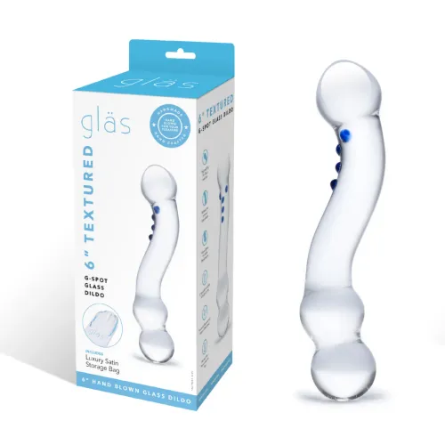 glas curved g-spot - szklany model anatomiczny, szkło borokrzemowe 15 cm na Arena.pl