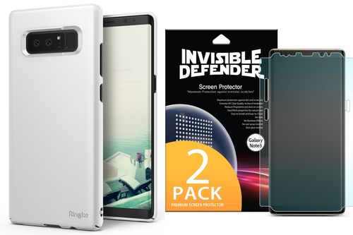 ETUI RINGKE SLIM GALAXY NOTE 8 + FOLIA CAŁY EKRAN na Arena.pl