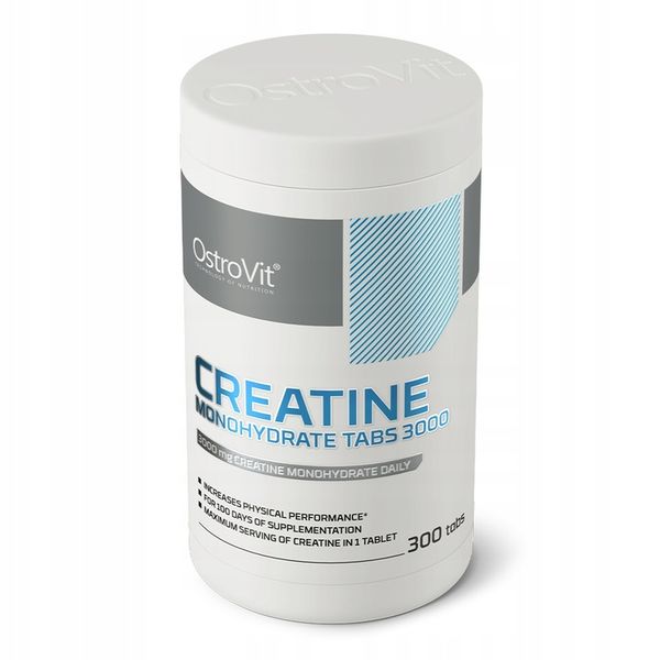 OstroVit Kreatyna Monohydrat 3000 mg 300 tabletek Creatine Monohydrate zdjęcie 3