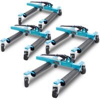 19213(4x19203) Wózki manewrowe komplet 4szt z podnośnikiem do 560 kg