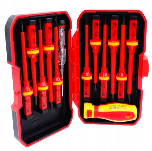 Zestaw wkrętaków wkrętaki izolowane 13-el. 1000V zdjęcie 11