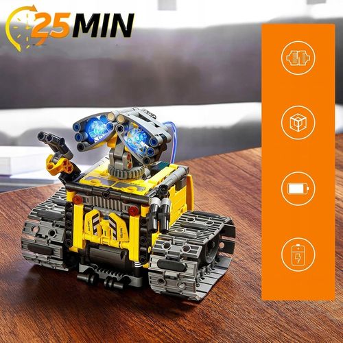 PROGRAMOWALNY ROBOT 4w1 ZESTAW APP I PILOT ZDALNE STEROWANIE LED na Arena.pl