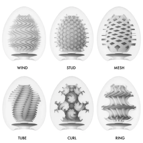 tenga egg wonder 6 styles pack - zestaw 6 modeli z rożnymi teksturami na Arena.pl
