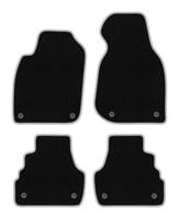 Dywaniki welurowe CARLUX-SILVER Audi A6 C5 FL 2001-2004 czarne