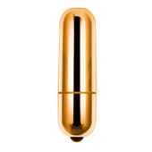 mini wibrator bullet lovetoy 10 prędkości złoty 5,9cm