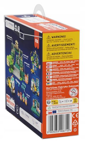 Marioinex Wafle Mini NAPAD NA BANK, skarbiec z diamentami 148 el 4 figurki na Arena.pl