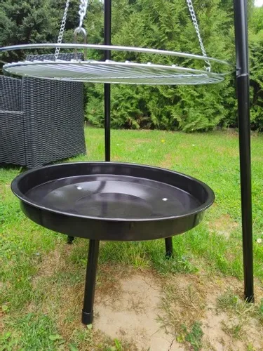 GRILL WISZĄCY OGRODOWY REGUL TRÓJNÓG PALENISKO 3W1 na Arena.pl