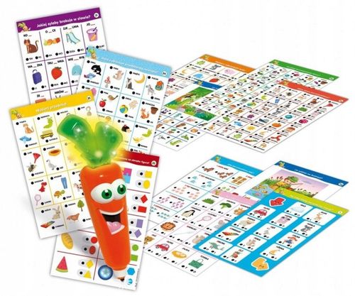 PREZENT EDUKACYJNY DLA 3, 4 LATKI Gra Carotina 1000 pytań + Torebka na Arena.pl