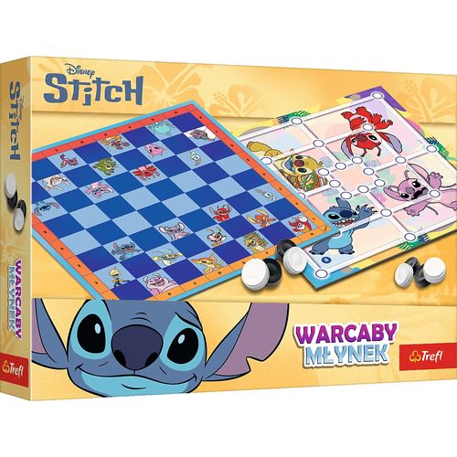 gra warcaby i młynek lilo i stitch 02799 na Arena.pl