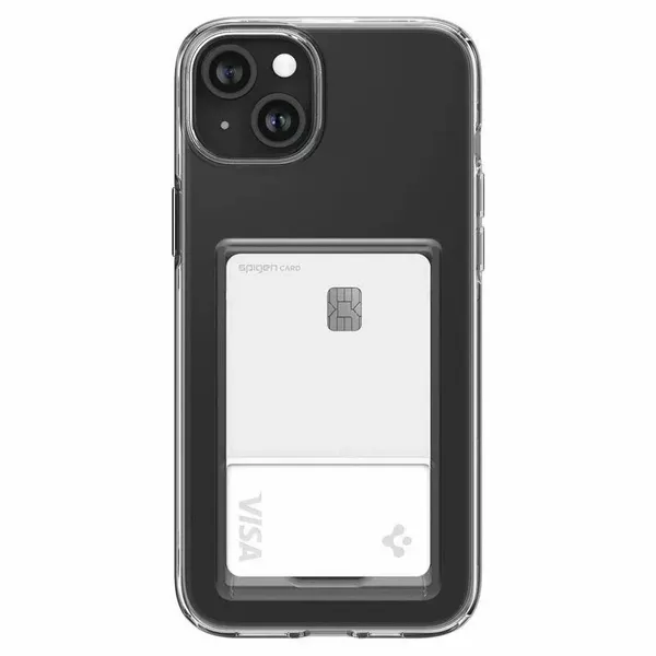 Etui Spigen Crystal Slot do Apple iPhone 15 Plus - przezroczyste zdjęcie 1