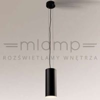 LAMPA wisząca ARAO 5550 Shilo metalowa OPRAWA zwis tuba czarna