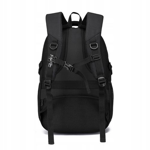 Plecak szkolny wielokomorowy czarny na Arena.pl