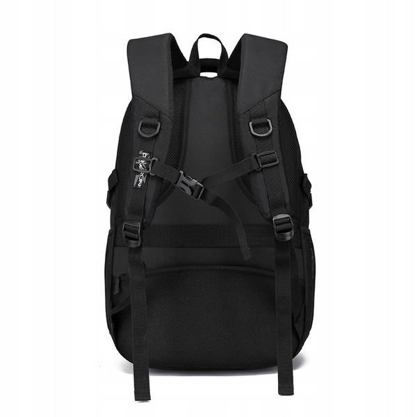 Plecak szkolny wielokomorowy czarny zdjęcie 6