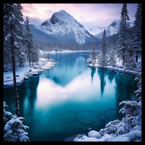 Plakat 40x40cm Górzyste Prześwity na Arena.pl