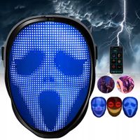 Maska na twarz MASKA LED plastik