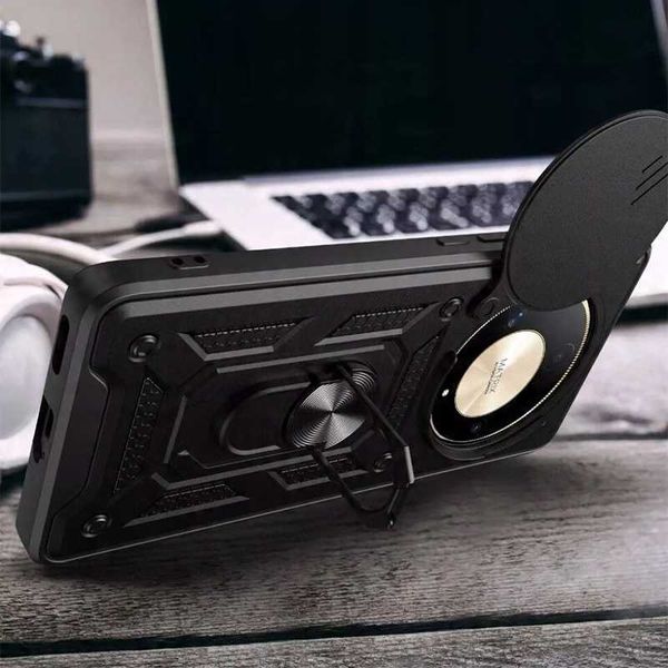 Spacecase Camring Honor Magic 6 Lite Black zdjęcie 2