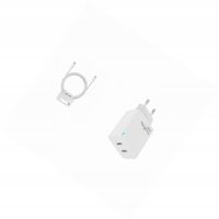 Ładowarka sieciowa GaN 45W dwa USB-C z kabelem do Samsung Galaxy A53 5G