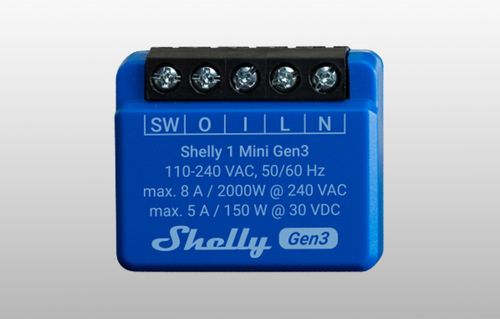 Shelly 1 Mini Gen3 na Arena.pl