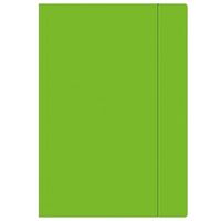 Teczka Z Gumką A4  Fluo Zielona A'10 3167