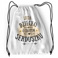 Plecak Sportowy Szkolny Dla Luizy Córki Dziecka Z Nadrukiem Ze Zdjęciem