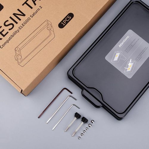 Pojemnik na żywicę do drukarki 3D ELEGOO Saturn 2/3 z folią PFA i pokrywą na Arena.pl