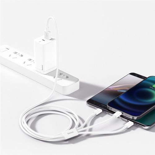 kabel usb 3w1 baseus superior series, usb do micro usb / usb-c / na Arena.pl