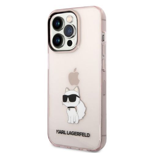 Etui Karl Lagerfeld do iPhone 14 Pro Max, Różowy na Arena.pl