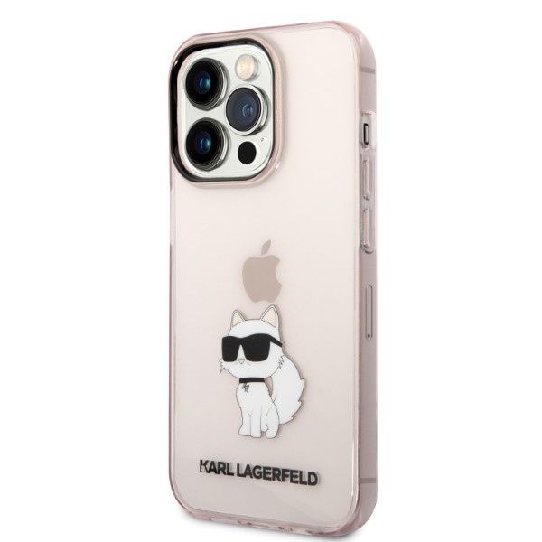 Etui Karl Lagerfeld do iPhone 14 Pro Max, Różowy zdjęcie 2