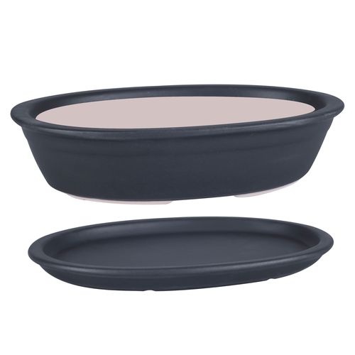 Doniczka ceramiczna bonsai Czarny 40 cm na Arena.pl