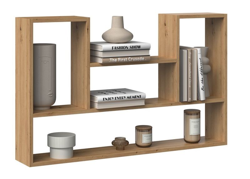 REGAŁ WISZĄCY BILBAO 4P DĄB ARTISAN zdjęcie 2