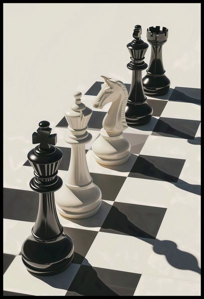 Plakat 61x90,5cm Szach i Mat zdjęcie 2