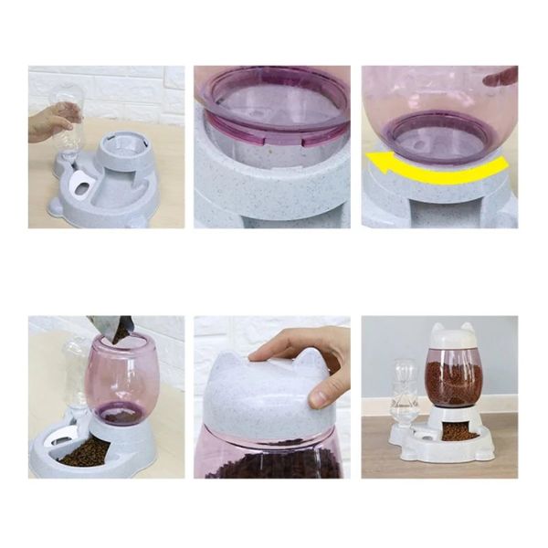 KARMNIK PODAJNIK KARMY I WODY DLA PSA zdjęcie 7