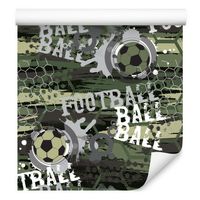 Tapeta modna dla chłopca piłka nożna napisy sport