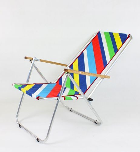 Leżak - krzesło plażowe, składane, turystyczne, dwie funkcje, MAX 120 kg TE na Arena.pl