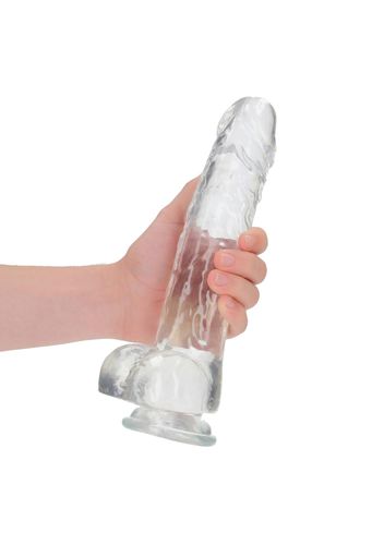 Realistic Dildo with Balls - 10""""/ 25,4 cm na Arena.pl