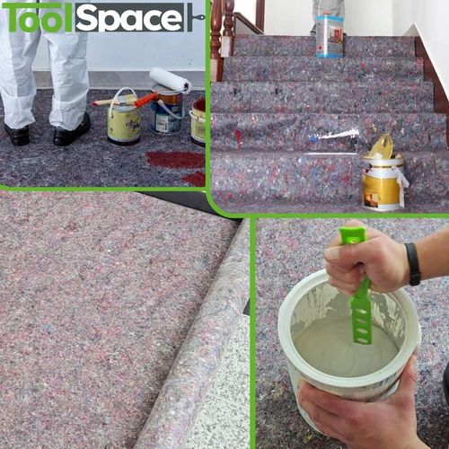 MATA MALARSKA OCHRONNA FILC Z FOLIĄ 1x25mb MOCNA! na Arena.pl