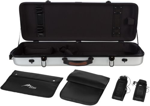 Fiberglass futerał altówkowy altówka Oblong 38-43 M-case Srebrny na Arena.pl