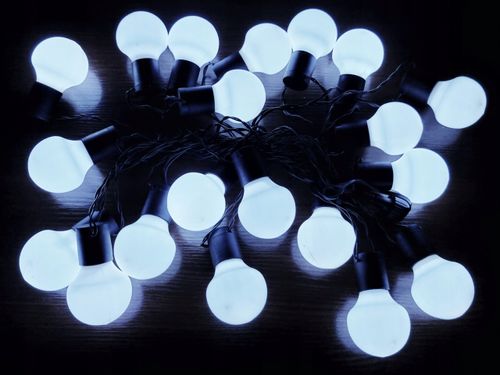 LAMPKI CHOINKOWE KULE KULKI 20 LED TIMER GIRLANDA na Arena.pl