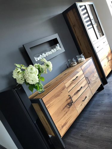 Witryna duża 3 Loft dąb dziki na Arena.pl