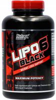 SPALACZ TŁUSZCZU reduktor na odchudzanie Nutrex Lipo 6 Black 120 kaps.