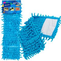 Nakładka Wkład Do Mopa Mikrofibra Mop Płaski Zapas Końcówka Wymienna