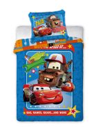 Pościel 100x135 Auta Cars Autka Zygzak McQueen Złomek Bawełniana Baby
