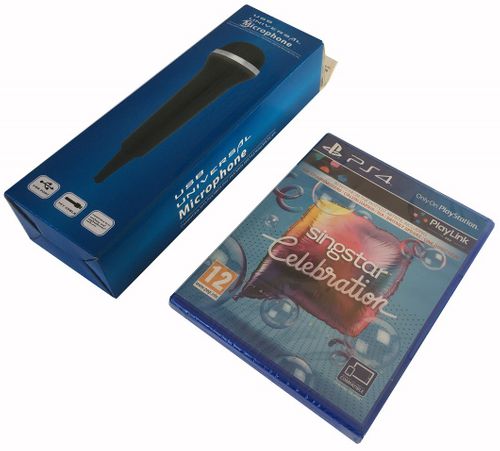 Mikrofon USB + gra Singstar Celebration PL PS4 na Arena.pl
