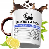 Kubek Bordowy Dla Sekretarki Na Urodziny Prezent Z Nadrukiem Ze Zdjęciem