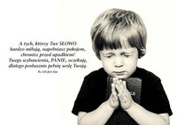 Kartka składana 21 z wersetem A tych, którzy Twe SŁOWO