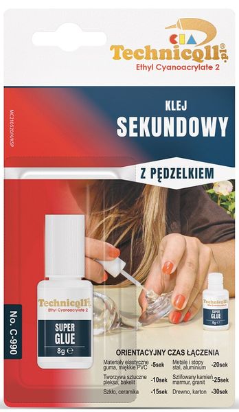 KLEJ SEKUNDOWY 8G - TQ C-990 zdjęcie 1