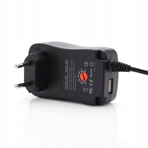 ZASILACZ UNIWERSALNY REGULOWANE NAPIĘCIE WYJŚCIOWE WYMIENNE KOŃCÓWKI na Arena.pl