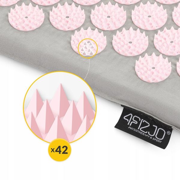 MATA DO AKUPRESURY 4FIZJO Z KOLCAMI + PODUSZKA zdjęcie 3