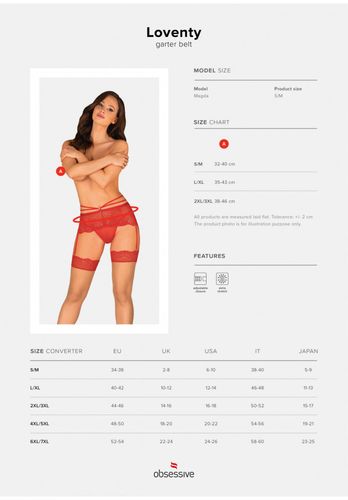 bielizna loventy pas do pończoch  l/xl na Arena.pl